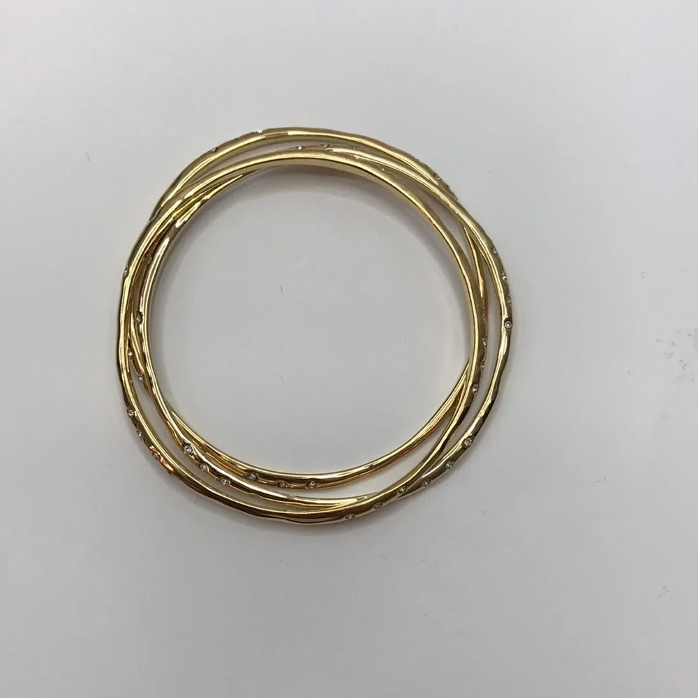 Price is firm STELLA & DOT Gold Bangles